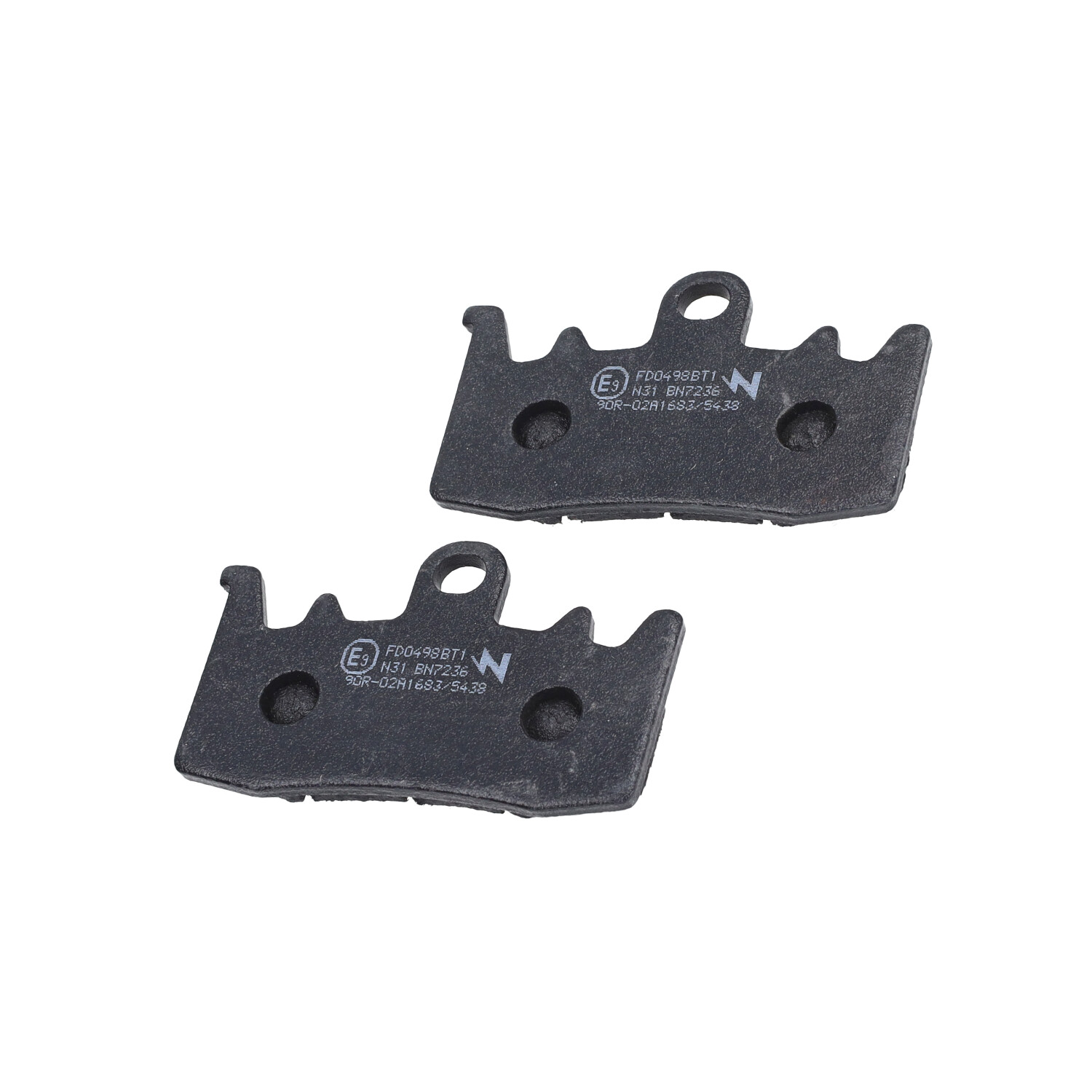 Remblokset Newfren Fd0498 Voor Kymco Ak 550 - Afbeelding 2