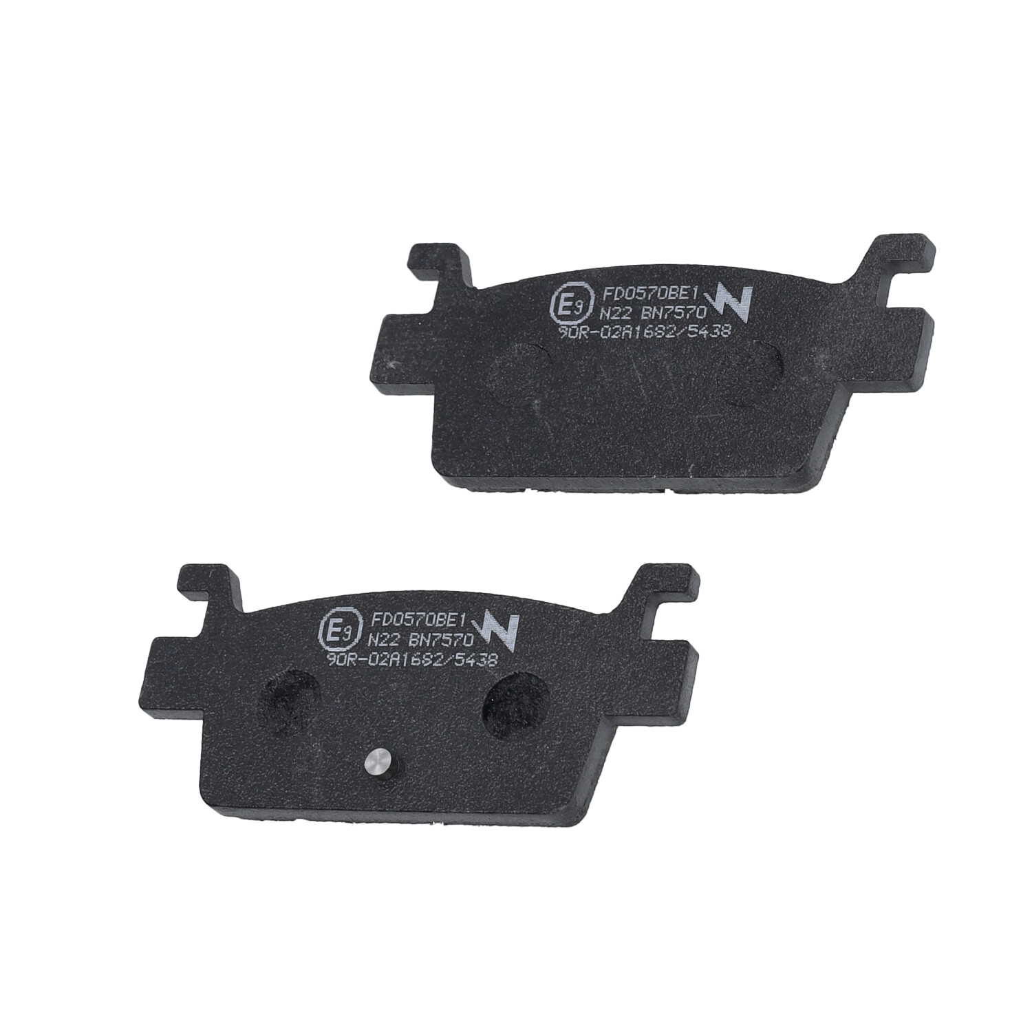 Remblokset Newfren Achter Voor Kymco Ak550 2017+ - Afbeelding 4