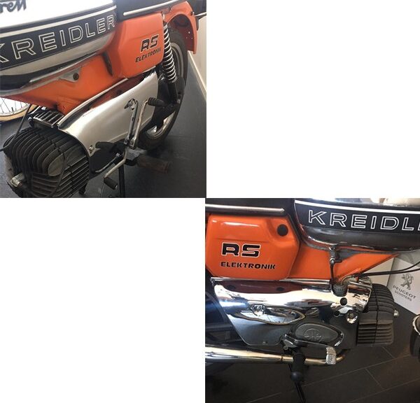 zijschermset super 15.64.04+15.64.03 chroom kreidler 5v