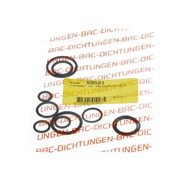 O-ringset bac motorblok univ — geschikt voor Kreidler