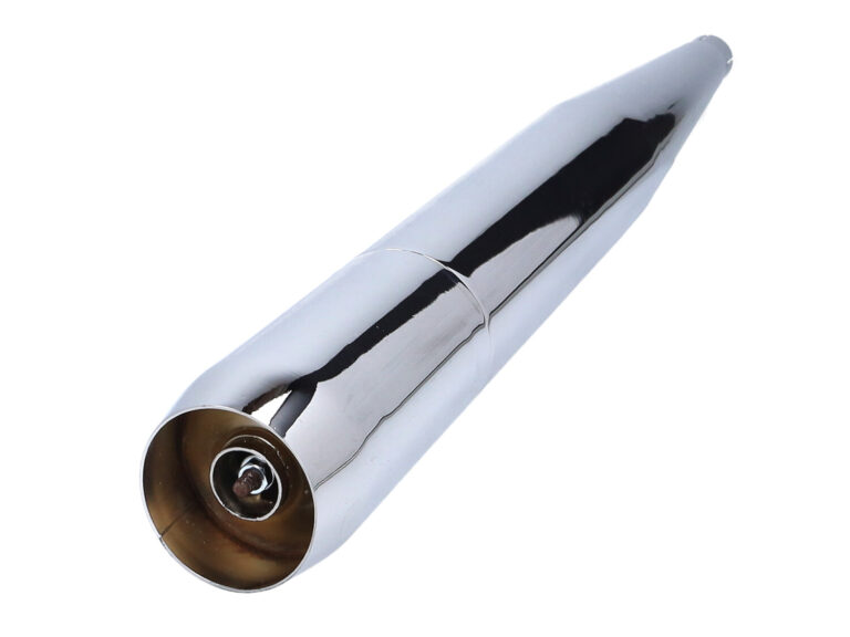 Uitlaat Jamarcol (made In Eu) Model 6.3 Zonder Lasnaad 28mm Chroom Kreidler