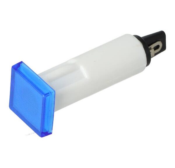 cockpitlampje vierkant blauw kreidler
