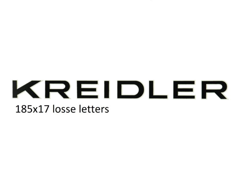 Sticker woord [ — geschikt voor Kreidler