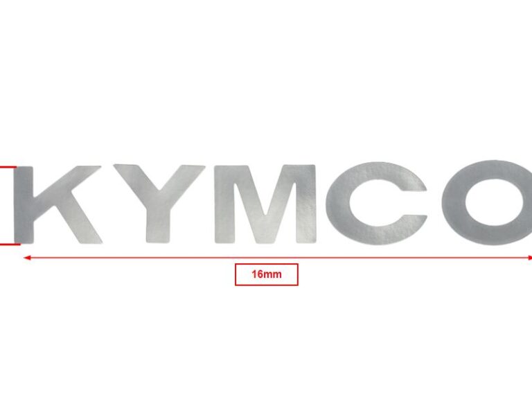 Sticker Kymco Origineel Woord [kymco] Zijskirt Euro-5 Agility 87160-aac7-e60-t01