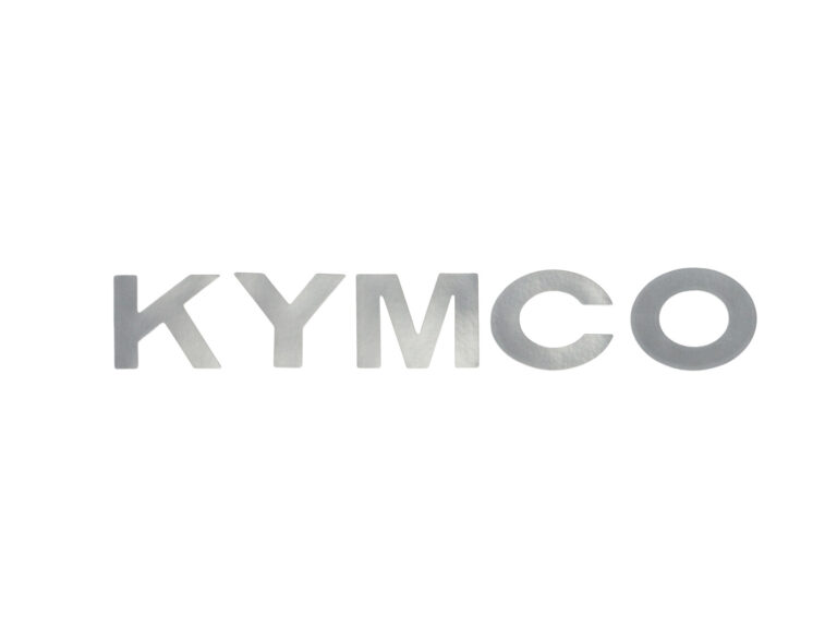 Sticker Kymco origineel woord — geschikt voor Kymco Zijskirt Agility