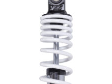 Schokbrekerset Yss 360mm Chroom/wit Simson, Kreidler Rd220-360-03-12p
