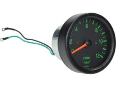 toerenteller zwart/groen kreidler