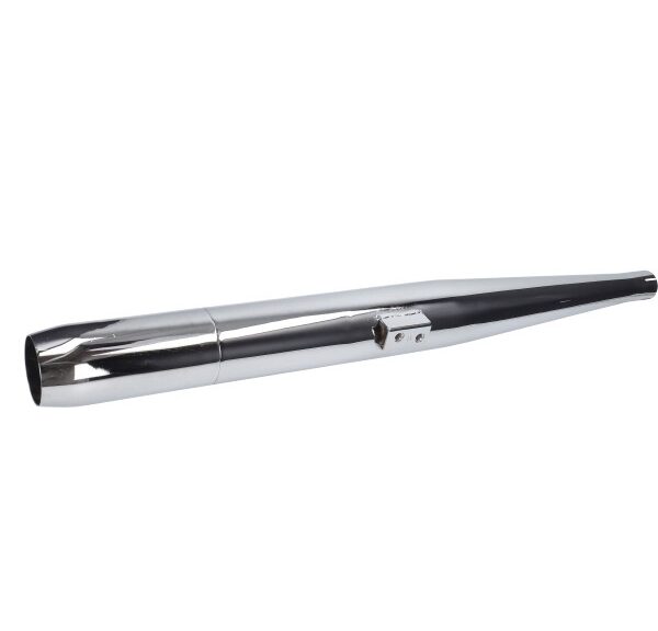 uitlaat jamarcol (made in EU) model 6.3 zonder lasnaad snel (11mm) chroom kreidler