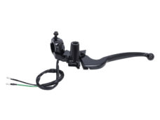 Origineel Kymco remhendel links zwart voor Kymco Super8 R