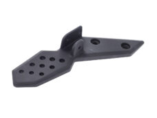 Kymco Super 8 original passenger footrest holder right OEM 50711-LEJ2-E10