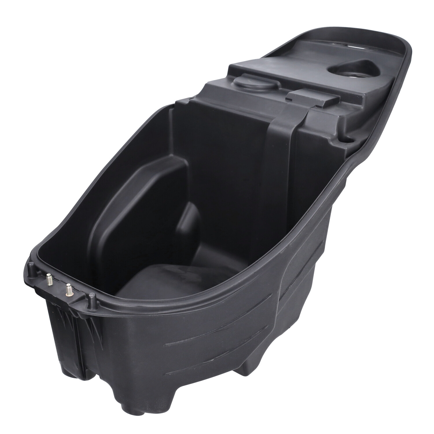 Originele helmbak Kymco Super 8 opbergvak onder het zadel