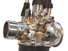 Carburateur DMP model Dell'Orto handchoke 17.5mm chroom minarelli hor+vert