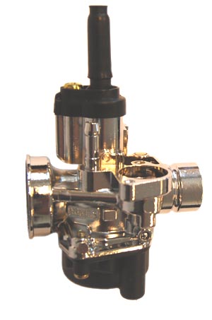 Carburateur DMP model Dell'Orto 17.5mm chroom — geschikt voor Piaggio