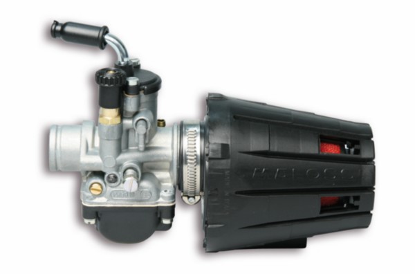 carburateurset malossi mhr + luchtfilter phbg bs team 19mm minarelli hor 1611021