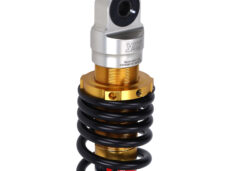 Schokbreker Yss Gasgevuld E-serie 290mm Zwart/goud Sr Piaggio Blok