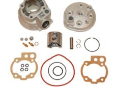 Cilinder met kop airsal aluminium nikasil 48mm minarelli am6