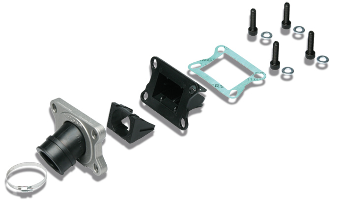Spruitstuk Malossi + membraan viton 26-28mm gpr