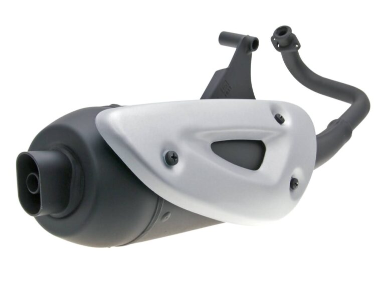 Uitlaat Tecno Standaard Model Straight (made In Eu) Zwart Sr Piaggio Blok