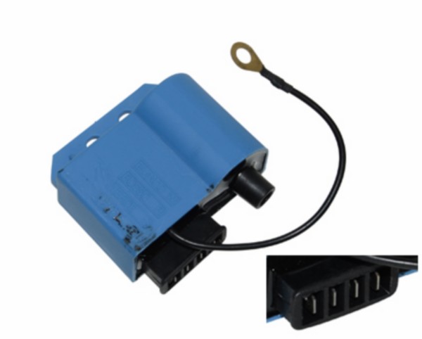 bobine/cdi-unit DMP 4-polig blauw af1