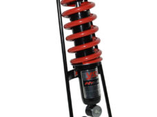 Schokbreker yss hybrid mono 290mm rood alu dt-mx
