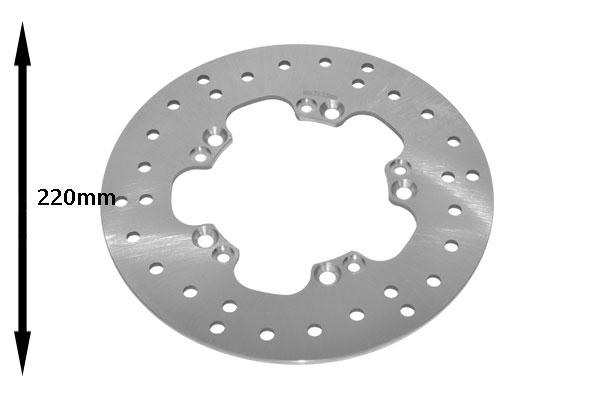 Remschijf 10-gaats achter 220mm rs1999
