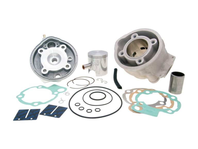 Cilinder Met Kop Polini Aluminium 19 Pk 86cc 50mm Minarelli Am6 133.1008