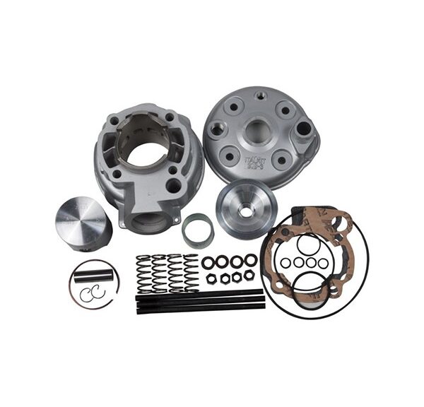 cilinder met kop Italkit aluminium nikasil Gilardoni 80cc 52mm minarelli am6 ck.44.852.gr2