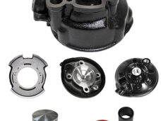 Cilinder met kop dr gietijzer 80cc 49mm minarelli am6