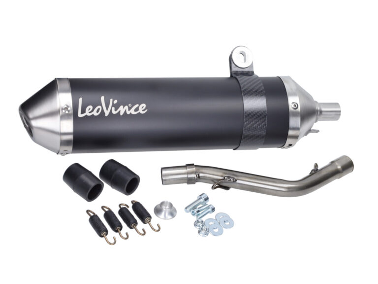 Uitlaat Leovince X-fight Zwart Beta Rr50 3259b