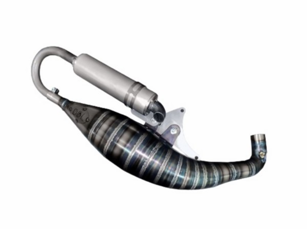 uitlaat DDL big bore carter Malossi cilinder fl 100cc minarelli hor