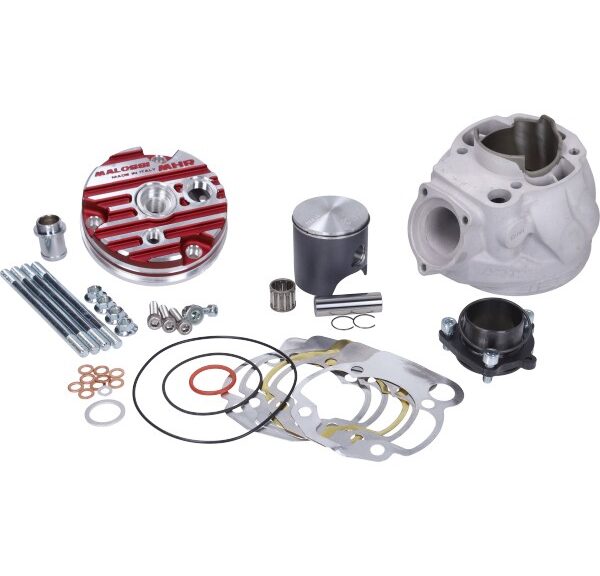 cilinder met kop malossi mhr testa rossa 100cc 52mm beta rr50