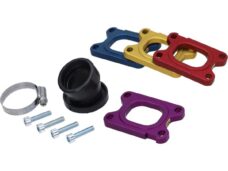 spruitstuk metrakit cnc 28mm paars/purple minarelli am6