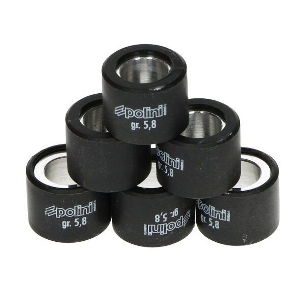 Variorolset Polini 5.8gr 19x15.5mm — geschikt voor Piaggio Nt