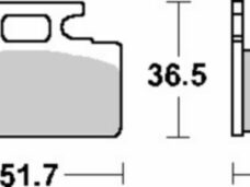 remblokset sbs voor agm Goccia GEV1000