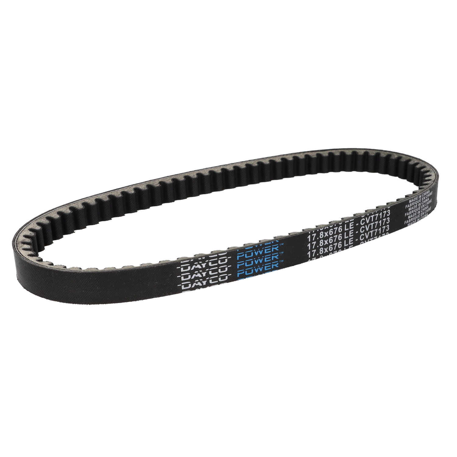 V-snaar Dayco Pirelli 676x17.8mm voor Baotian DJ en Kymco 10 inch scooter