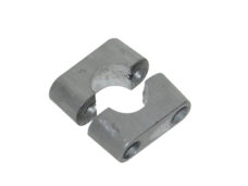 Stuurklemset EBR boven blank/zwart a35