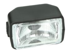 koplamp vierkant 150mm zwart a3