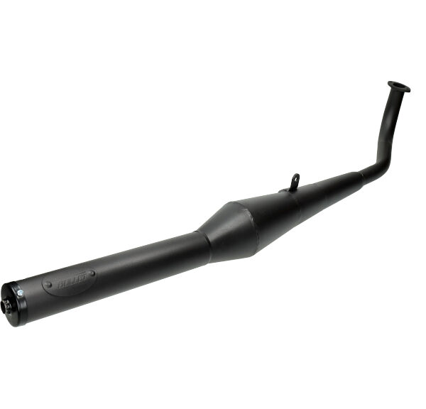 Uitlaat bullet race EVO-1 — geschikt voor Tomos 4p 28mm a3