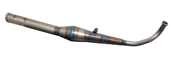 uitlaat bullet race EVO-1 tomos 4p 28mm blank a3