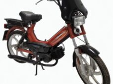 windscherm Regia met bevestigingsset (made in EU) koplampspoiler glans zwart puch maxi