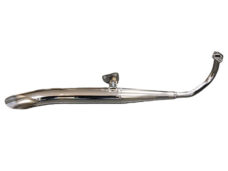 Uitlaat jamarcol side pipe 50cc snel 22mm chroom a3 — geschikt voor Tomos a35