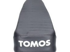 Buddyseat (made In Eu) Met Logo L/r Zwart Tomos