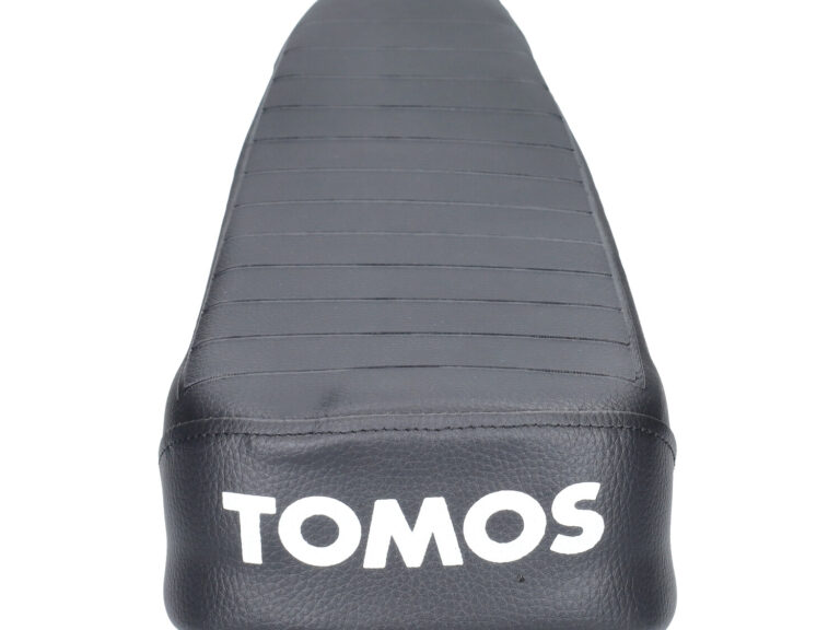 Buddyseat (made In Eu) Met Logo L/r Zwart Tomos