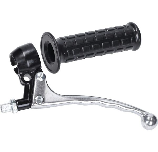 remhendel (made in EU) greep aluminium links zwart Tomos A35