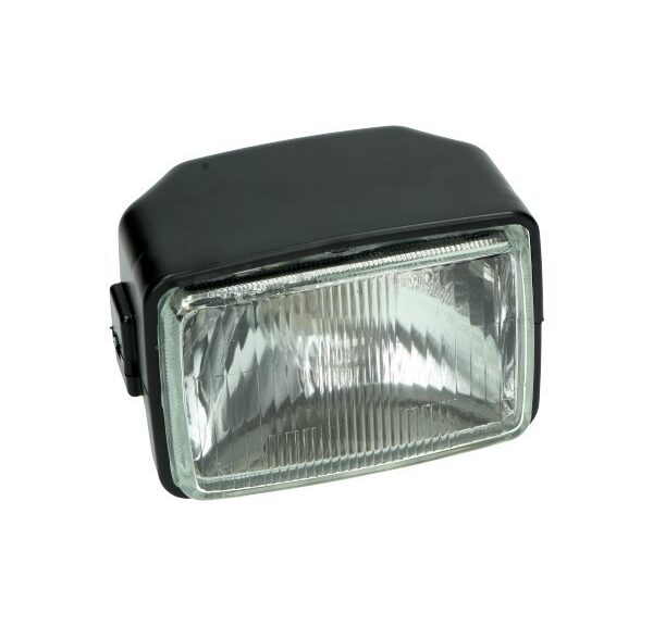 koplamp DMP vierkant model origineel 150mm zwart a3
