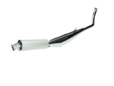 uitlaat bullet expansie 28mm chroom/alu a3