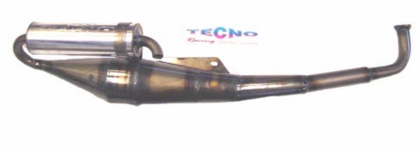 uitlaat tecno rev. estoril (made in EU) blank/alu a3
