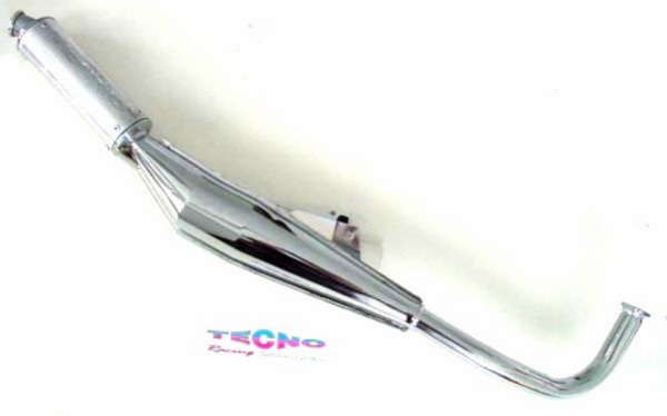 uitlaat tecno expansie (made in EU) chroom revival