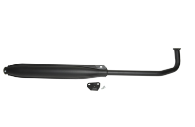 Uitlaat origineel model speedy 26mm zwart — geschikt voor Tomos a35