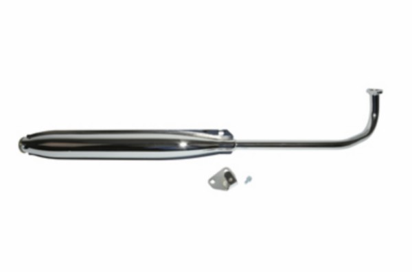 uitlaat standaard model snel euro-2 (made in EU) 22mm chroom a3